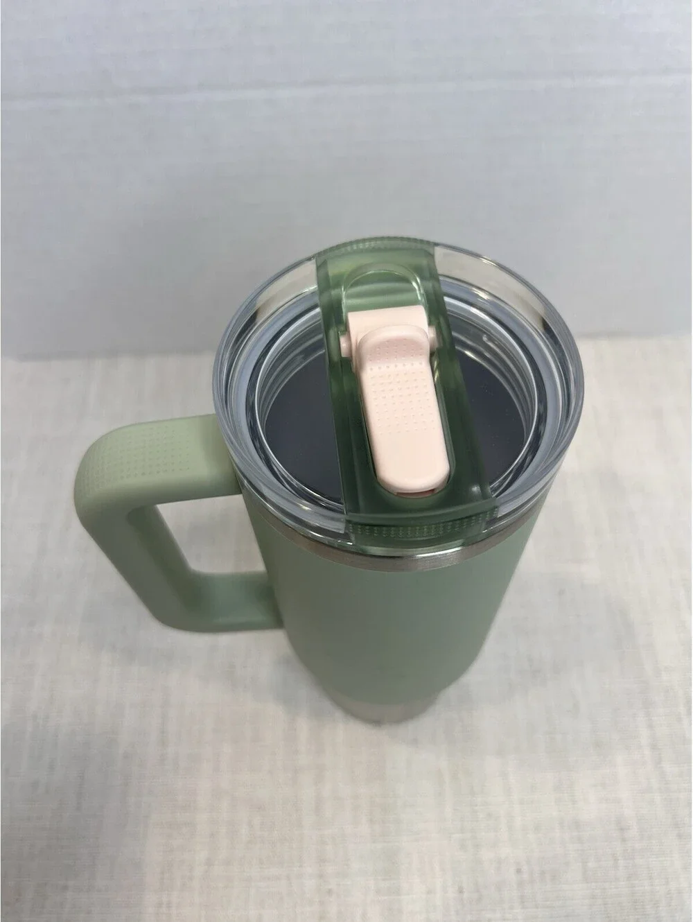 Stanley Quencher ProTour Tumbler w/ Handle Lid Straw | 30 oz Lichen